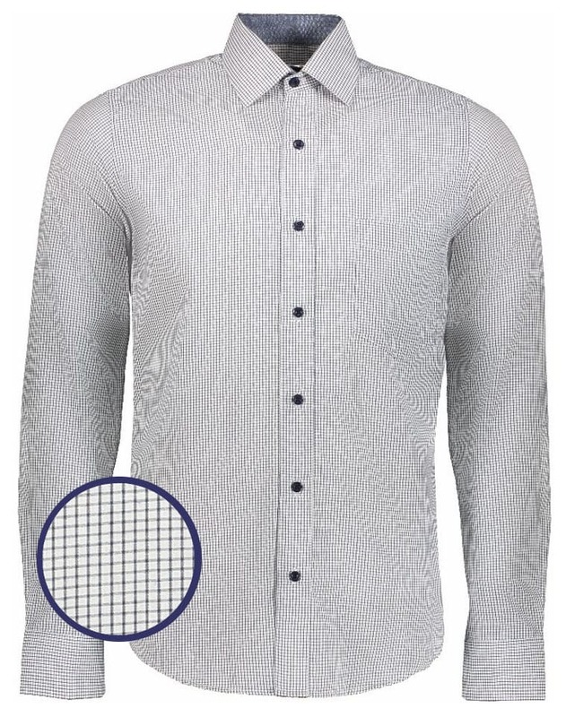 FR2122 CAMISA CUADROS ML