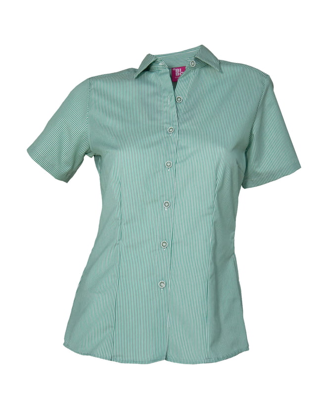 T2131 CAMISA MIL RAYAS DAMA MC BIBO