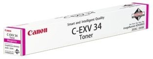CANON C-EXV 34 MAGENTA TONER CARTRIDGE - 3784B002AA