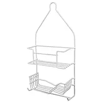Canastilla para regadera, doble,rectangular - CAN-2RE / 49975