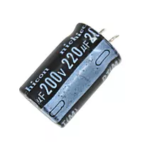 Capacitor P/Tablilla Electronica, 220Mf, 200V - Capele220A200