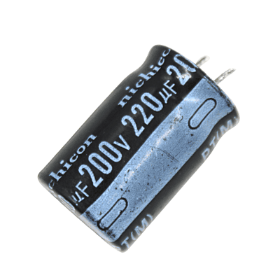 Capacitor P/Tablilla Electronica, 220Mf, 200V - Capele220A200