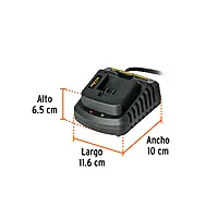 Cargador de baterías de ion litio 20V, PRETUL, 29025 - CAR-20P2
