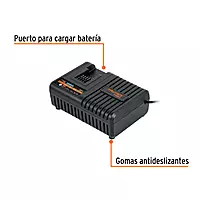 Cargador rápido de baterías de ion litio 20V, TRUPER PRO, 103242 - CARA-20A