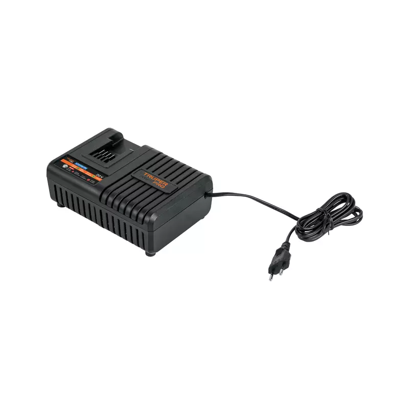 Cargador rápido de baterías de ion litio 20V, TRUPER PRO, 103242 - CARA-20A