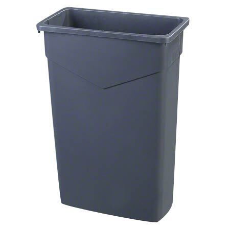 Carlisle Trimline™ Waste Container - 23 Gal., Grey 4/cs