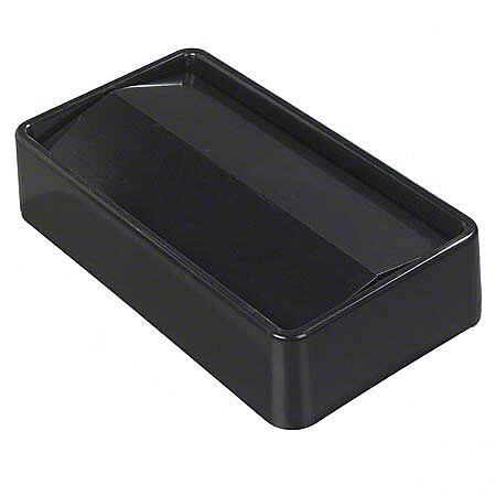 Carlisle Trimline™ Swing Top Lid For 15 & 23 Gal. Waste Container - Black 4/cs