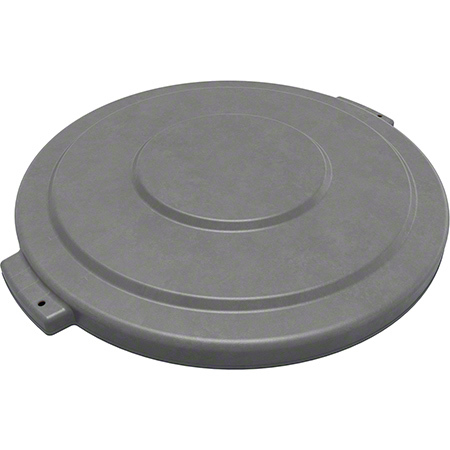 Sparta® Bronco™ Round Waste Bin Trash Container Lid - 32 Gal., Gray 4/Cs