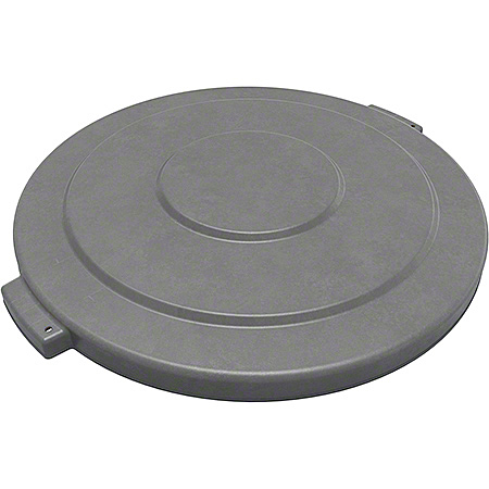 Sparta® Bronco™ Round Waste Bin Trash Container Lid - 55 Gal., Gray 2/CS