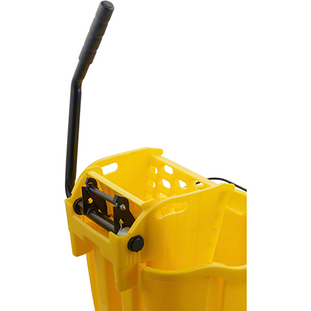 Sparta® OmniFit™ Mop Bucket Combo w/Side Press Wringer - 35 Qt., Yellow