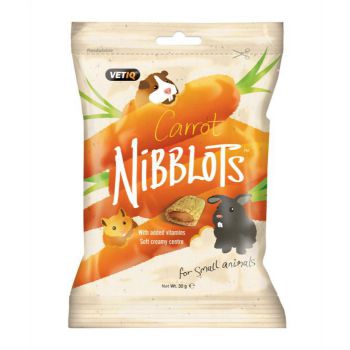 M&C VetIQ Nibblots for Small Animals Carrots Treats 30G M&C VetIQ Nibblots for Small Animals Carrots Treats 30G