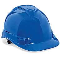 CASCO DE SEGURIDAD VENTILADO AMARILLO C/MATRACA