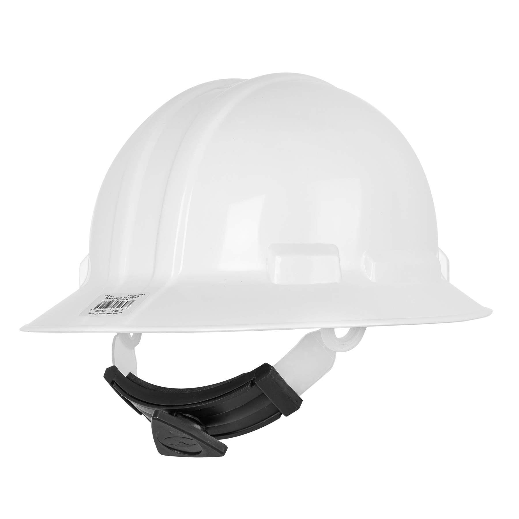 Casco de seguridad, ala ancha, blanco - CAS-BX / 10567