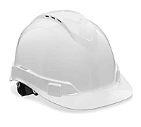 CASCO DE SEGURIDAD VENTILADO AMARILLO C/MATRACA