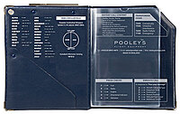 Pooleys KneeBoard, CB-3, deluxe organiser