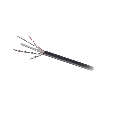 [SPECIAL ORDER]CAT6 UTP OSP Cable, 23AWG, Black, 305m Reel