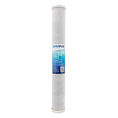 SUPERPURE 20 inch Carbon Block Water Filter Replacement Cartridge SUPERPURE 20 inch Carbon Block Water Filter Replacement Cartridge