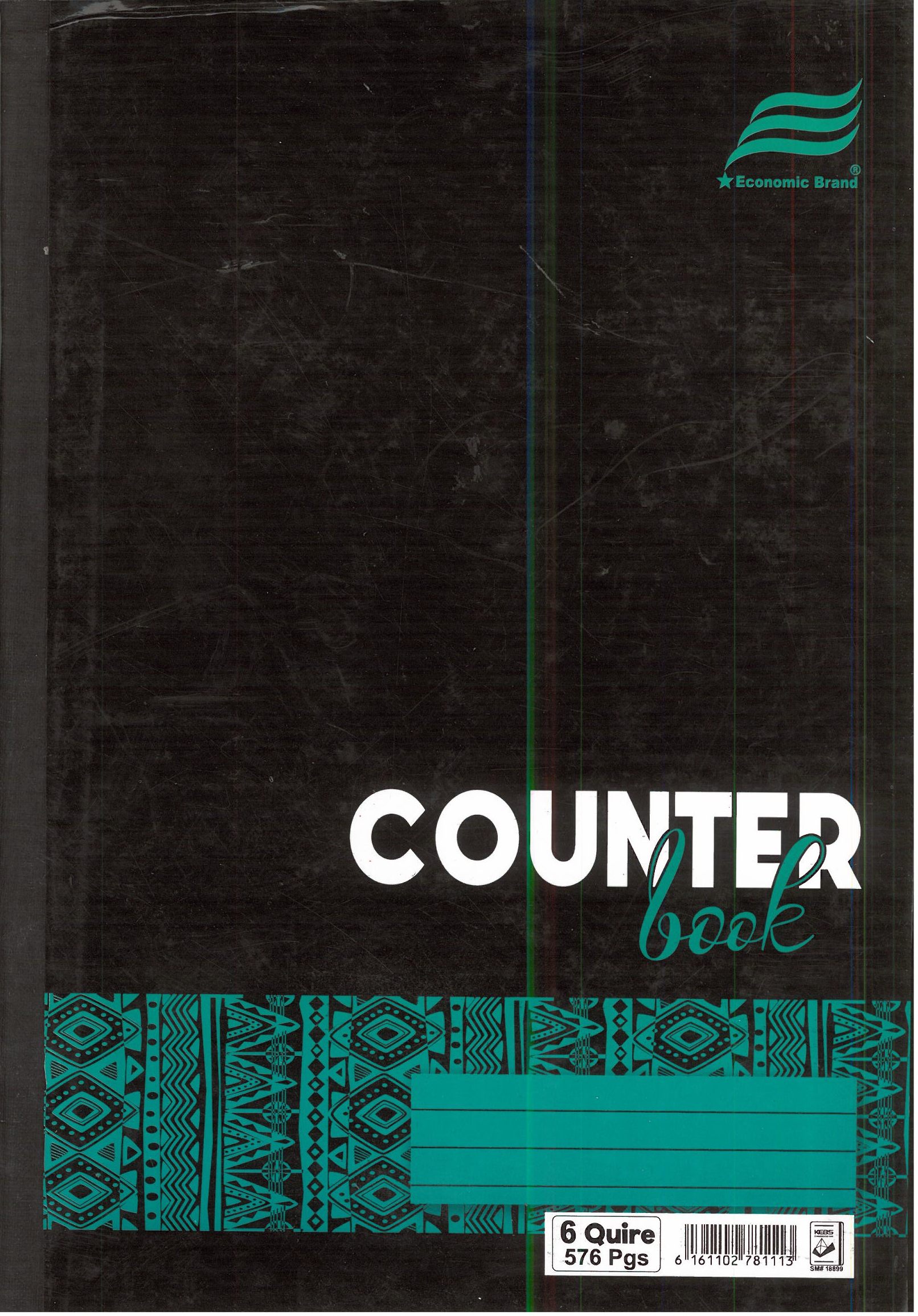 COUNTER BOOK 6Q A4 ECON/ EXEC