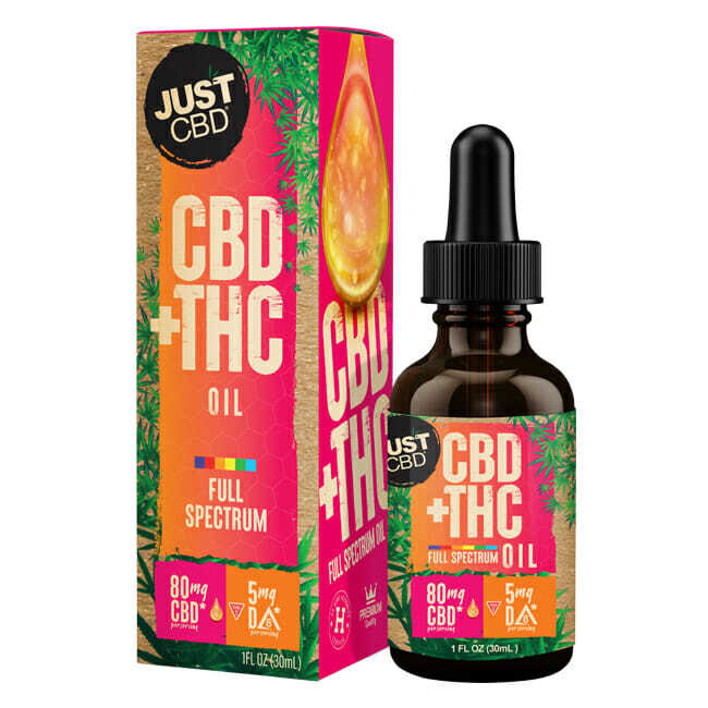 JUST CBD FULL SPECTRUM CBD + THC OIL