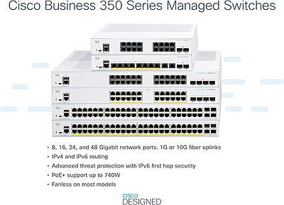 CBS350-24P-4X-UK Managed Switch | 24 Port GE | PoE | 4x10G SFP+ CBS350-24P-4X-UK Managed Switch | 24 Port GE | PoE | 4x10G SFP+