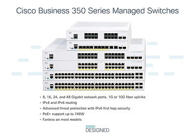 CBS350-48P-4G-UK Smart Switch | 48 Port GE | PoE | 4x1G SFP CBS350-48P-4G-UK Smart Switch | 48 Port GE | PoE | 4x1G SFP