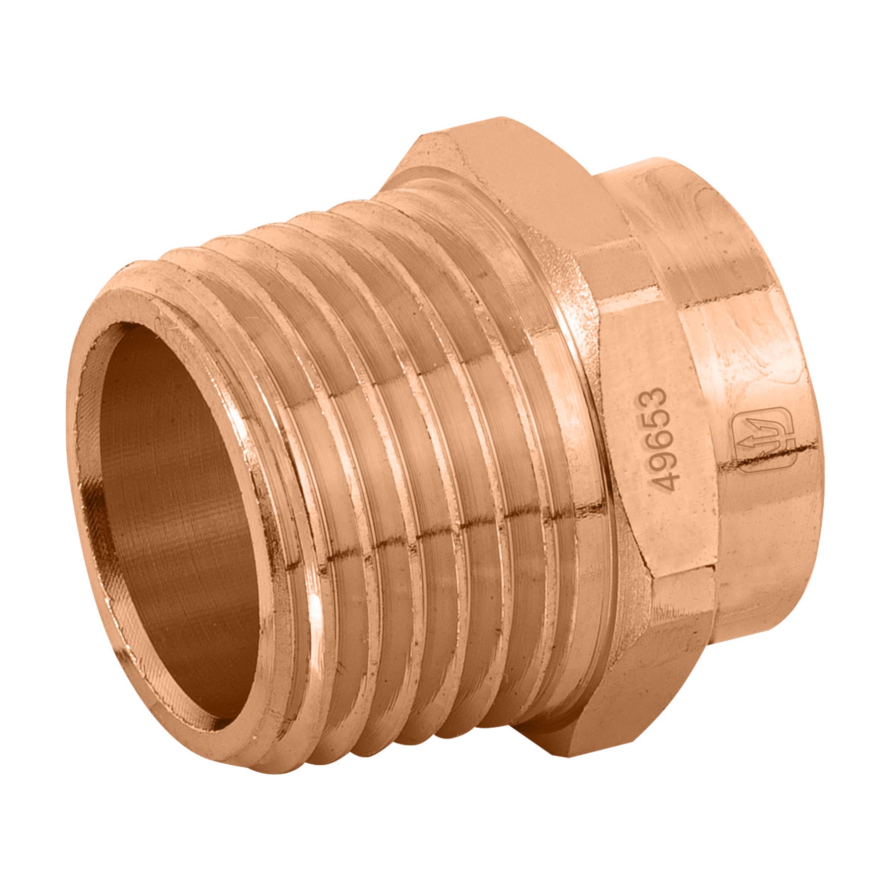 Conector de cobre, rosca exterior 1-1/4' - CC-614 / 48895