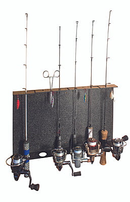 Catch Cover Wall Mount Ice Rod Rack
