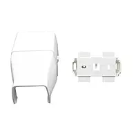 Conexion Terminal para Canaleta Blanco 80mm, OPTIMAL DUCT - CCDDE-80 (ODDE-80)
