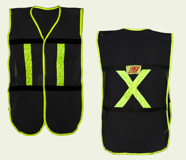 CHALECO DE MALLA AMARILLO C/REFLEJANTES JYRSA