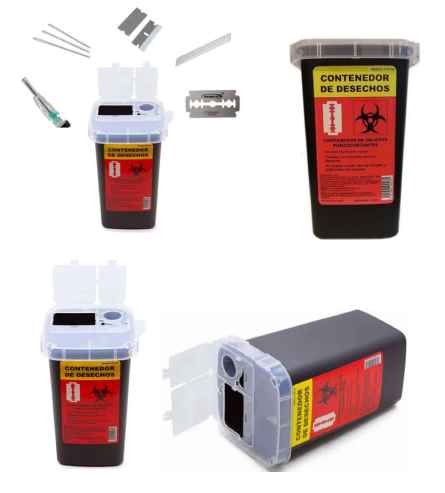 CONTENDOR DE NAVAJAS Y OBJETOS PUNZOCORTANTES