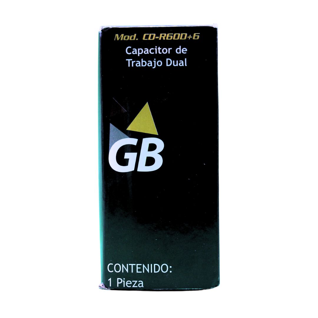 Capacitor Dual 60+6 MFD 440 VAC