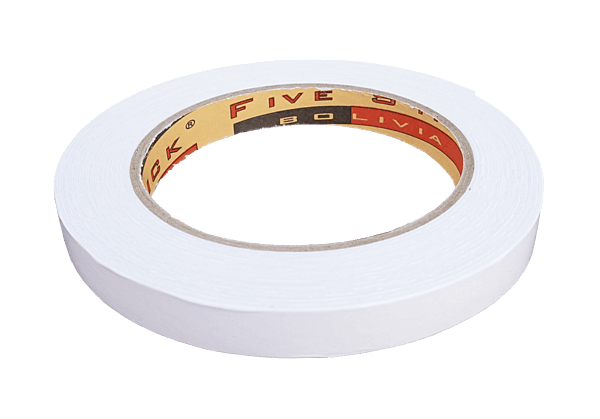 CINTA DOBLE CONTACTO 12mm X 5Y ESPUMA BLANCA FIVE STICK