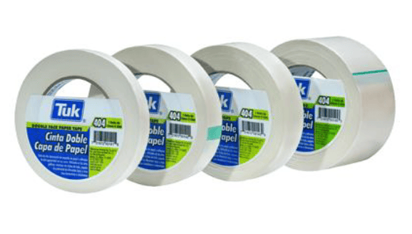 CINTA DOBLE CONTACTO 25MM X 1.5 C/12 ROLLOS