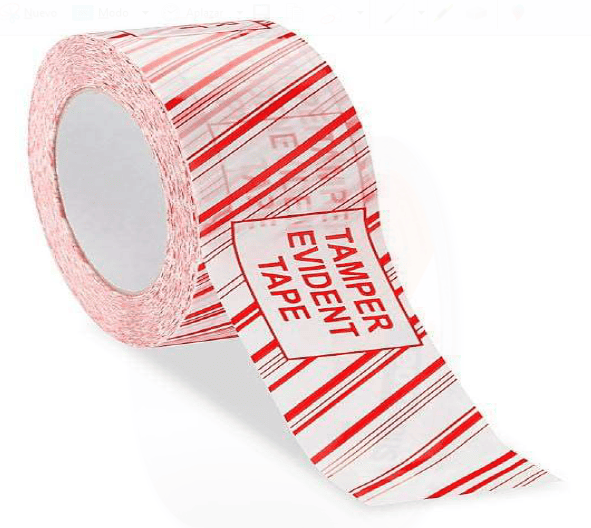 CINTA DE SEGURIDAD TEMPERED EVIDENT 2 X 110