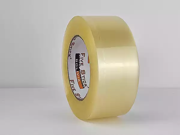 CINTA DE EMBALAJE CE200 TRANSPARENTE 48mm FIVE STICK