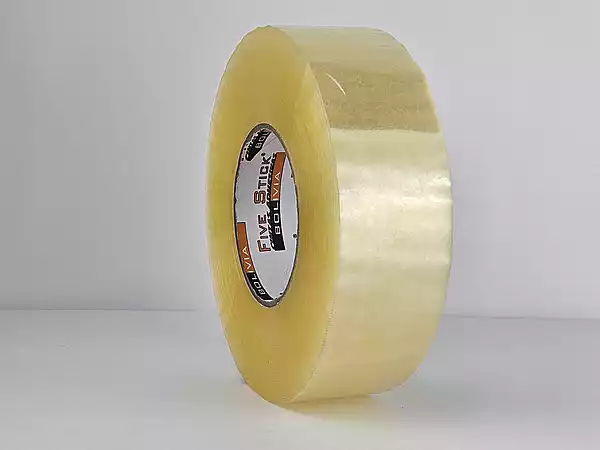 CINTA DE EMBALAJE CE500 TRANSPARENTE 48mm FIVE STICK