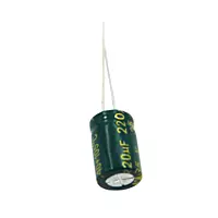 Capacitor Electrolítico de Aluminio 220uf, 35v - CEA220/35