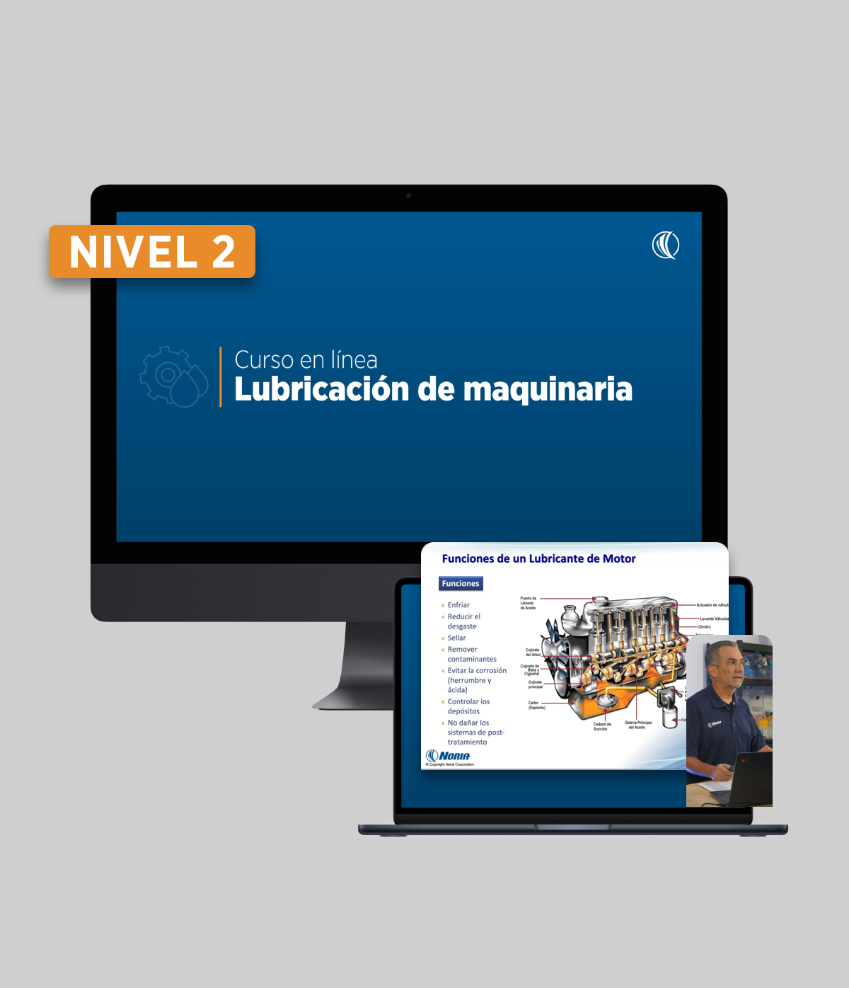 Curso en línea: Lubricación de maquinaria nivel 2