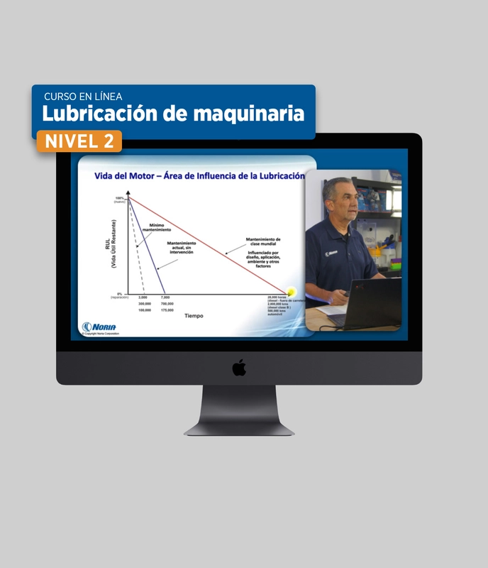 Curso en línea: Lubricación de maquinaria nivel 2