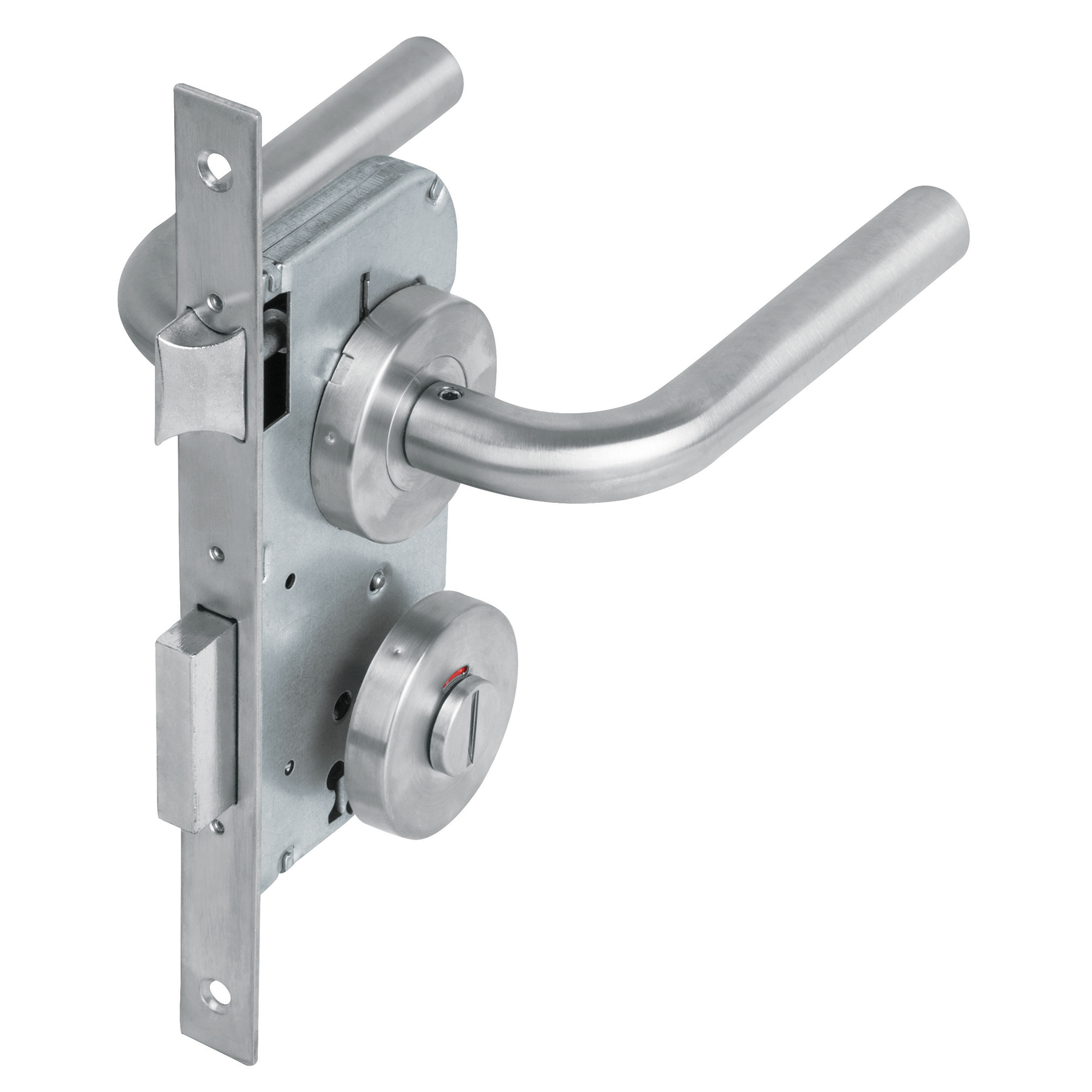 Cerradura de embutir, acero inox, baño - CEMA-41B / 43017