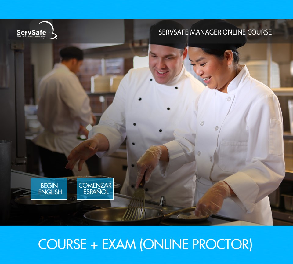 ServSafe Manager Online Course & Exam (Online Proc)