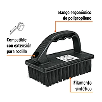 Cepillo para pintor, semi-rígido, cerda sintética - CEPP-55 / 14496