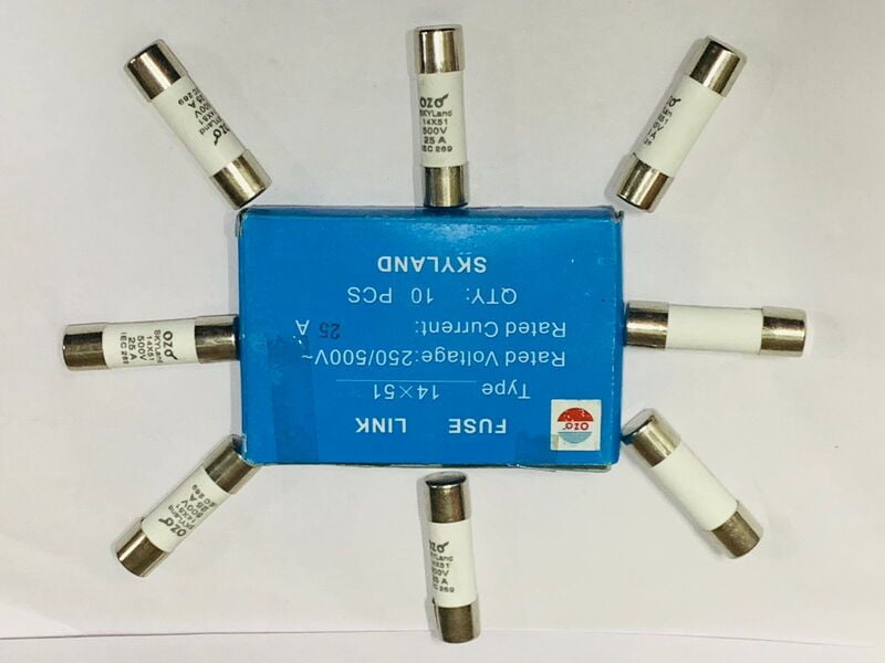 CERAMIC FUSE 14X51MM CERAMIC FUSE 14X51MM
