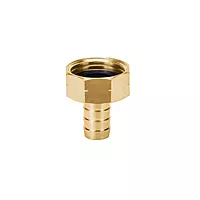 Conector sencillo 1/2', hembra, de latón maquinado - CF-1/2B / 12700
