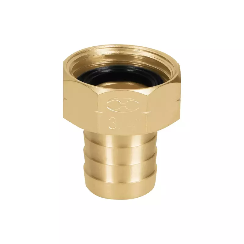 Conexión de laton hembra de 3/4' para manguera, blister - CF-3/4B / 12286
