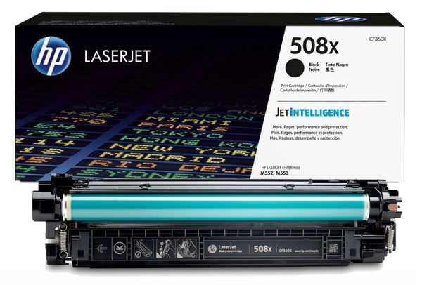 HP Toner 508X Negro CF360X HP Toner 508X Negro CF360X