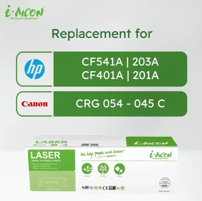 AICON CYAN TONER C-CF541A/CF401A