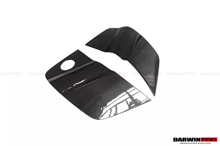 2009–2015 Audi R8 Coupe / Spyder Carbon Style Side Blades | CFRP + FGCF Finish