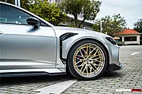 Audi RS6 Avant C8 & RS7 Quattro BKSS Style Carbon Fiber Front Lip | Performance Aero Upgrade