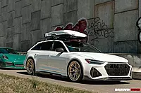 Audi RS6 Avant C8 & RS7 Quattro BKSS Style Carbon Fiber Side Skirts | Aerodynamic Enhancement
